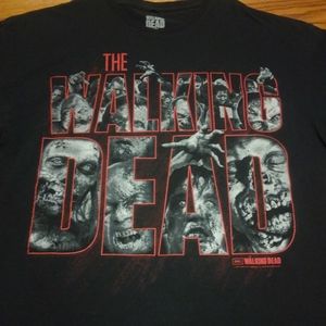 🎃 Walking Dead Shirt XL Original 📺 amc Zombie Horror Shirt 🔥 OG 💎 2013 🔫 🗡